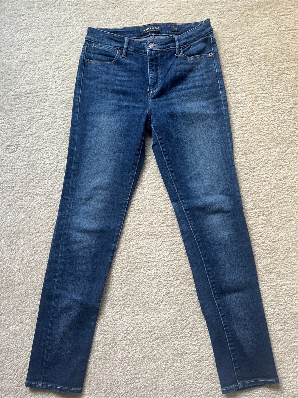 Mediumwash Slim Women's Jeans - Blue